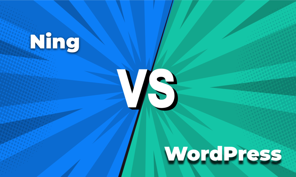 ning vs wordpress