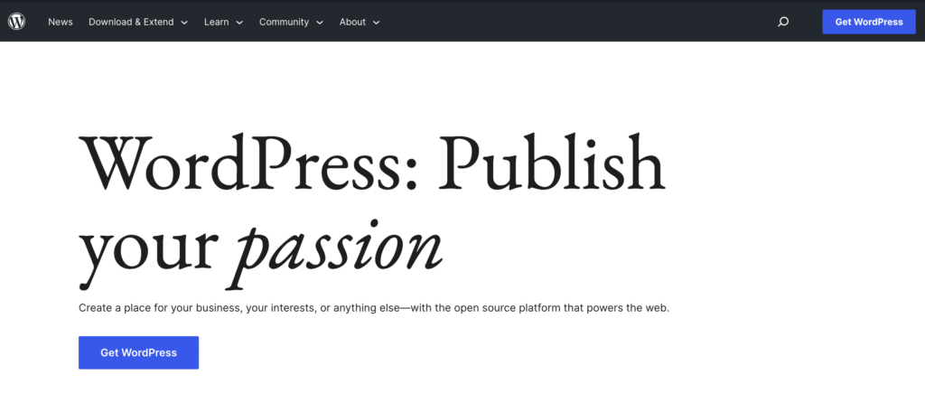 wordpress.org new home page- a screenshot.png